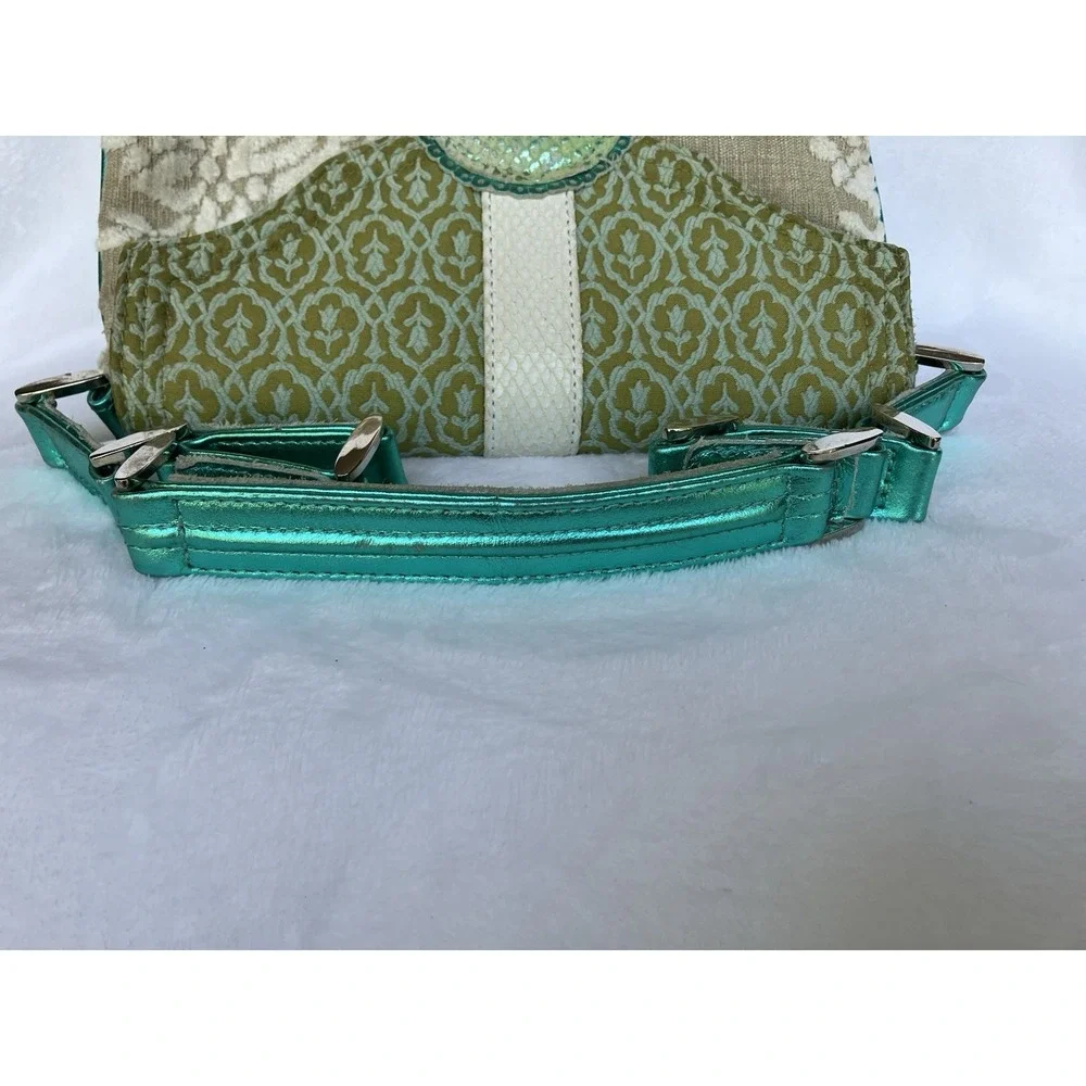 Spencer & Rutherford Vintage Mixed Media Eclectic Purse Bag